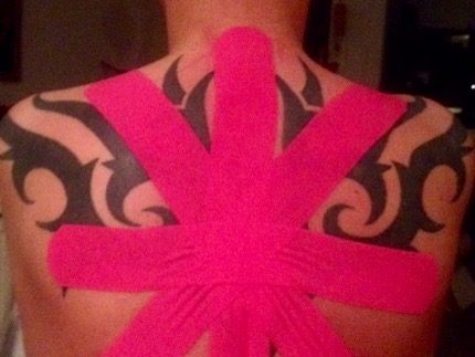 Schulter Verspannung